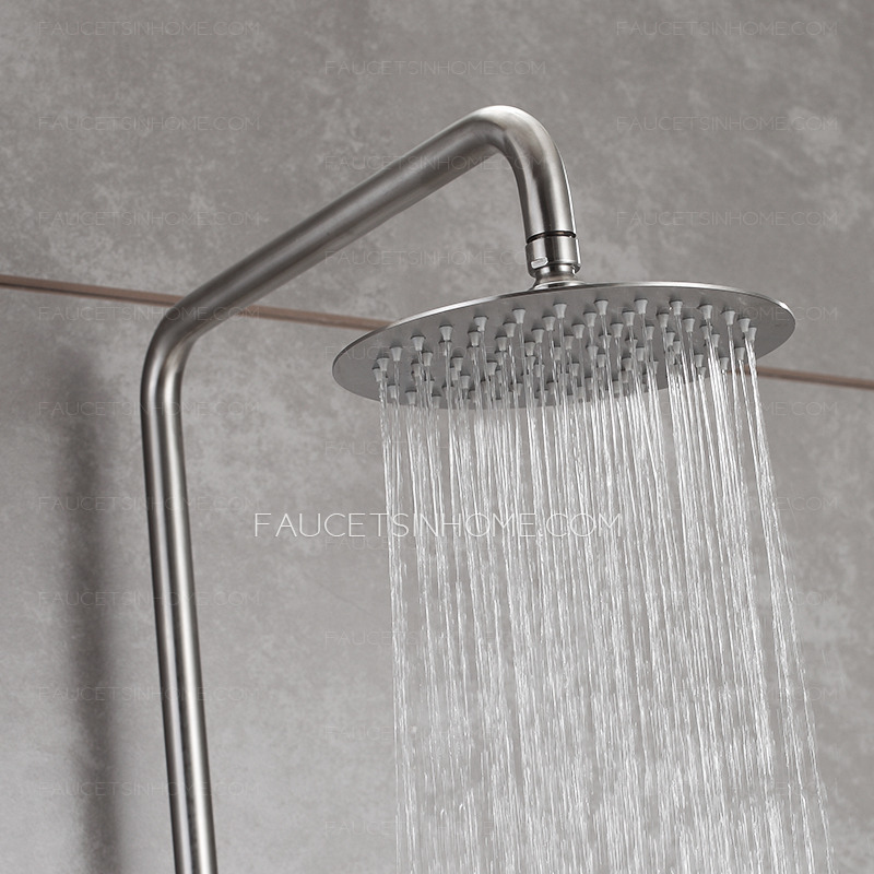 Quality Stainless Steel Brushed Nickel Outdoor Shower Faucets