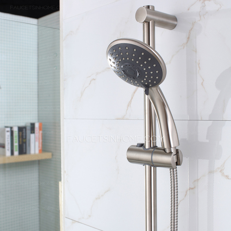 Modern Stainless Steel Exposed Shower And Bath Faucets