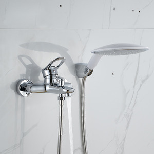 Affordable Gray Wall Mount Bathroom Hand Shower Faucets