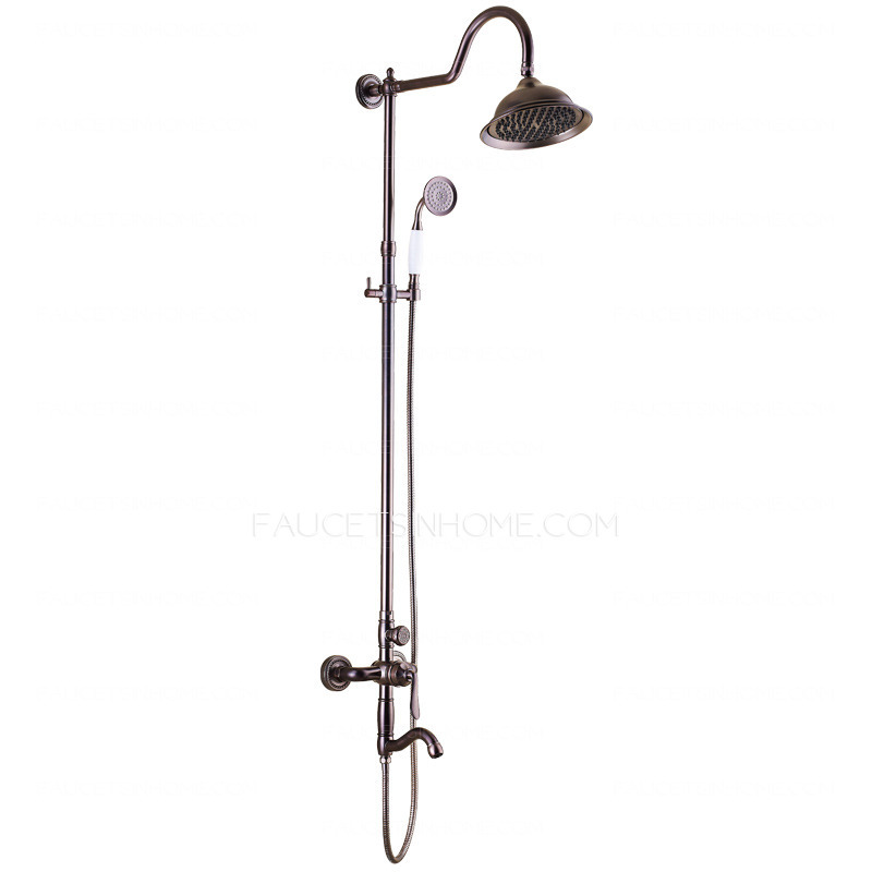 European Style Oil Rubbed Bronze Bathroom Outside Shower Faucets