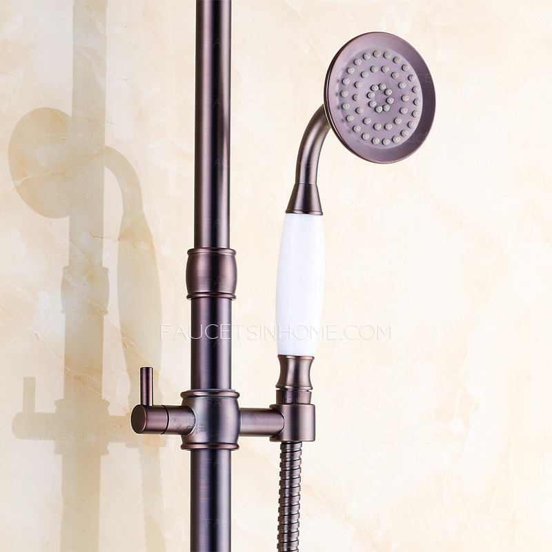 European Style Oil Rubbed Bronze Bathroom Outside Shower Faucets