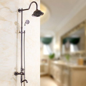 European Style Oil Rubbed Bronze Bathroom Outside Shower Faucets