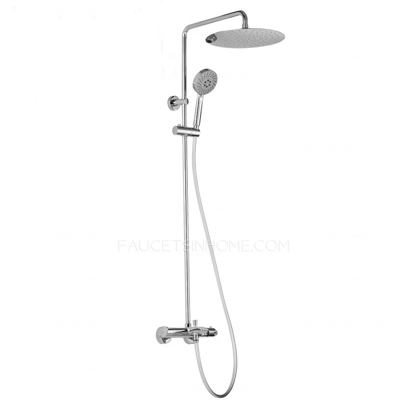 Intelligent Thermostatic Brass Bathroom Shower Heads And Faucets