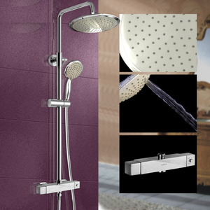 Perfect Waterfall Thermostatic Top And Shower Faucets