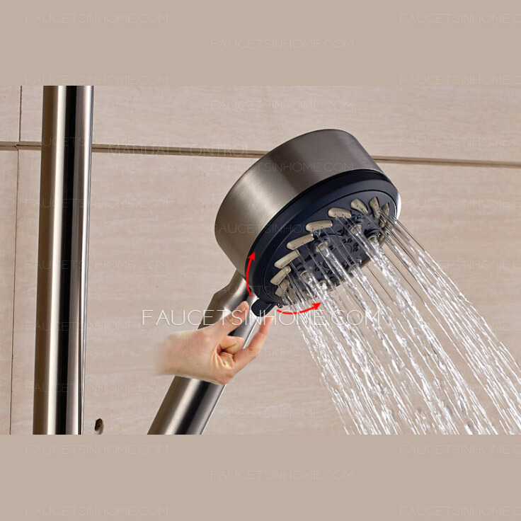 Quality Stainless Steel Brushed Nickel Shower Faucets