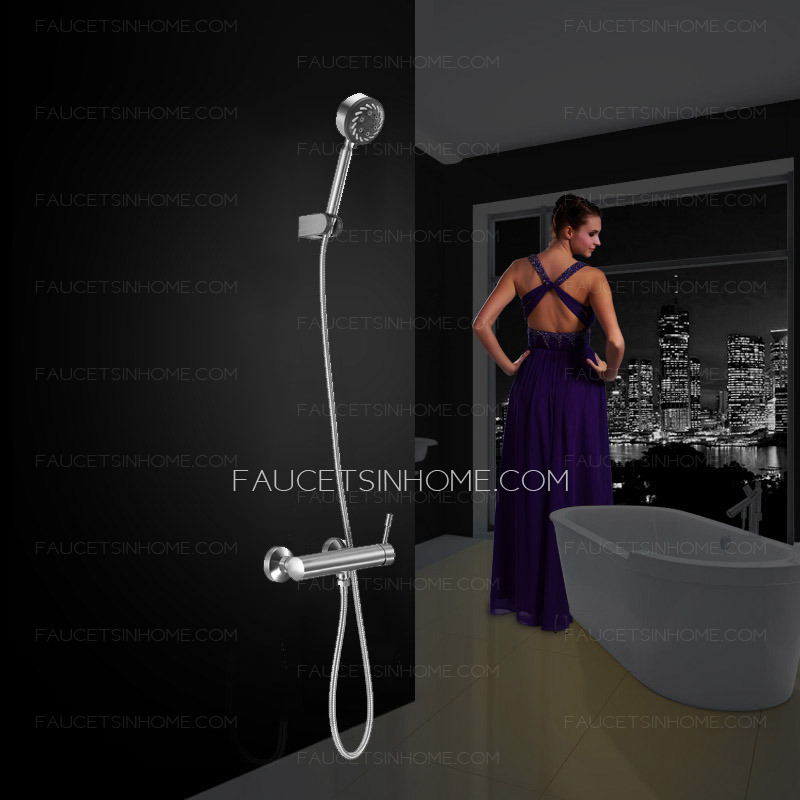 Good Stainless Steel Wall Mount Tub And Shower Faucets