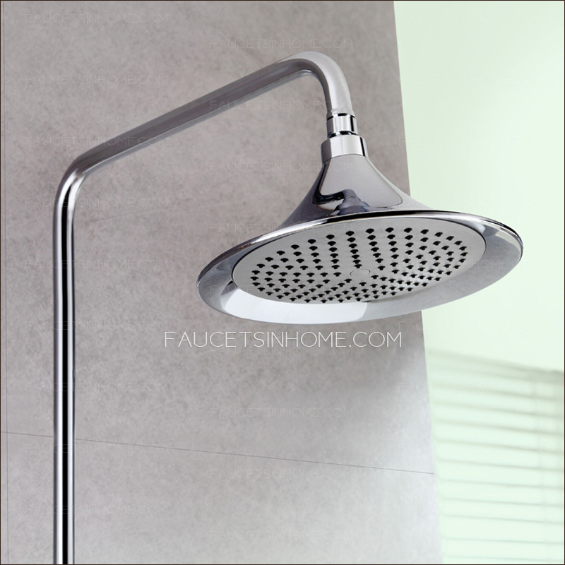 Chic Stainless Steel Gold Designer Shower Faucets System