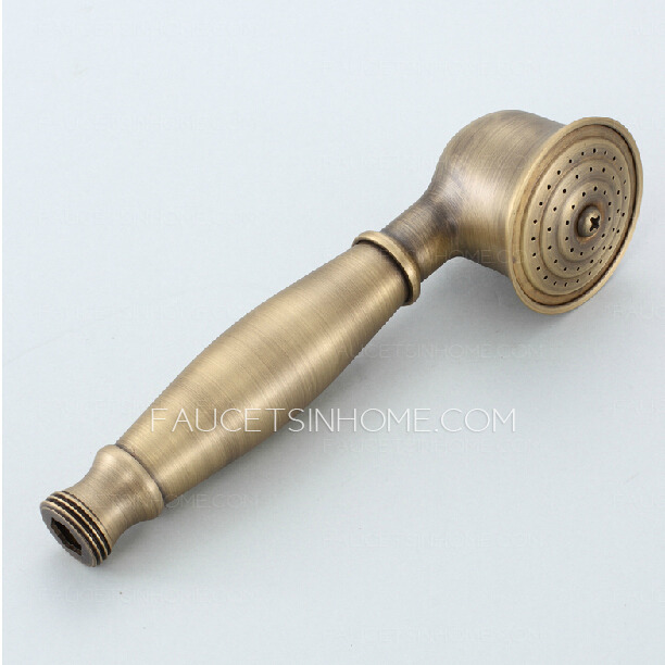Antique Bronze Phone-shaped Hand Shower Faucets System