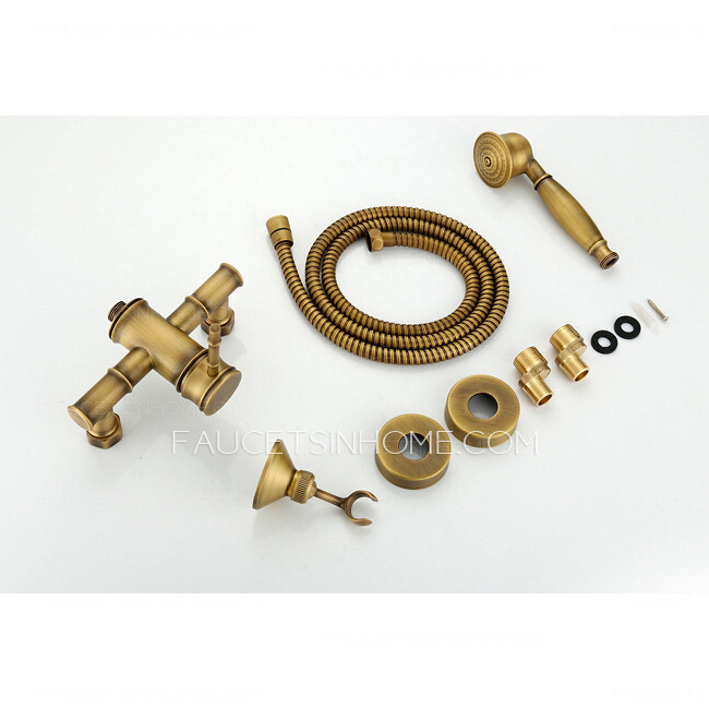 Affordable Brass Antique Bathroom Hand Shower Faucets 