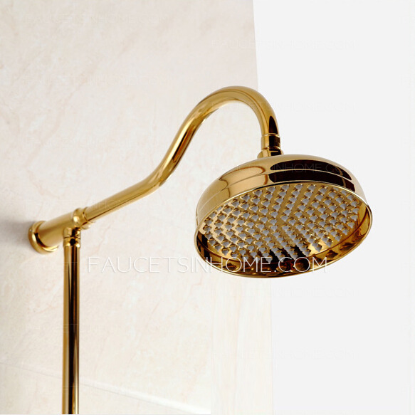 Peerless Gold Brass Bathroom Outside Shower Heads And Faucets