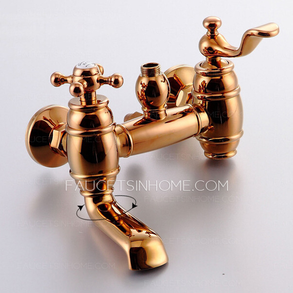 Best Sale Rose Gold Brass Rain Water Bathroom Shower Faucets