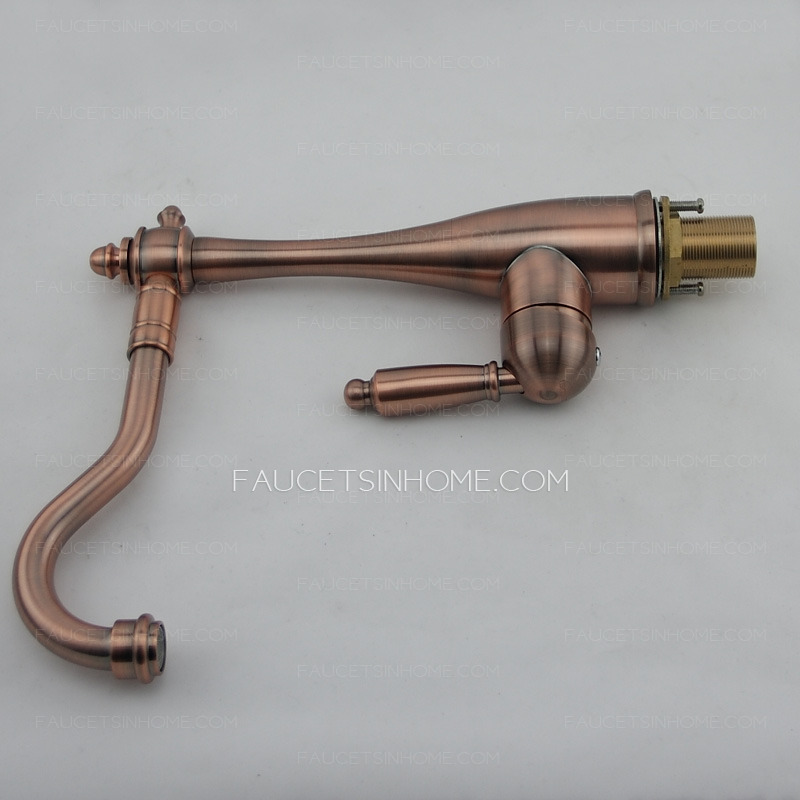Best Antique Copper Quality Rose Gold Brass Old Kitchen Bar Faucets