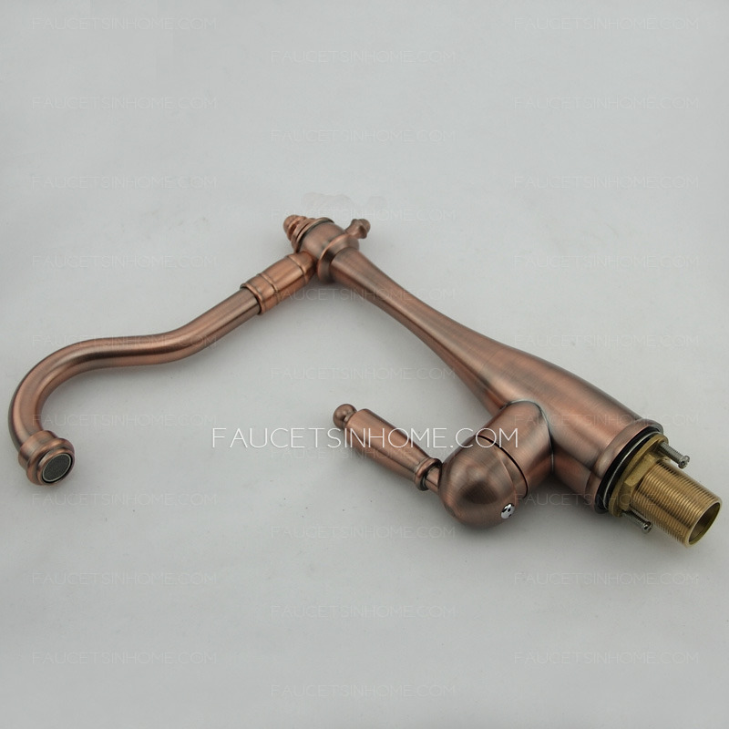 Best Antique Copper Quality Rose Gold Brass Old Kitchen Bar Faucets