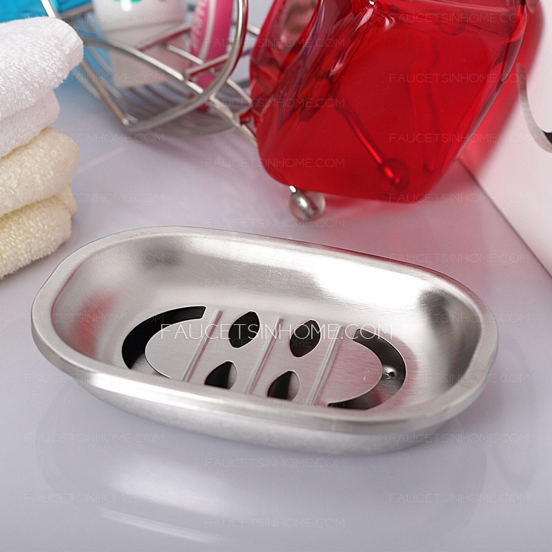 Cheap Stainless Steel Two-Sets Soap Dishes