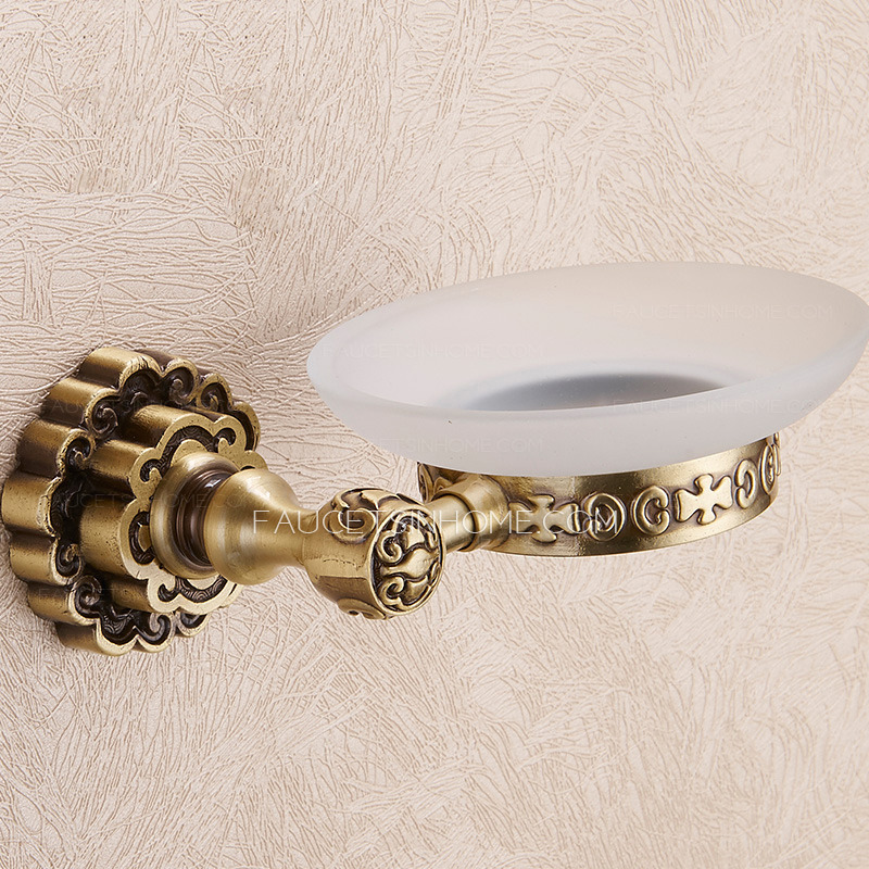 Decorative Brass Antique Bronze Bathroom Soap Dishes