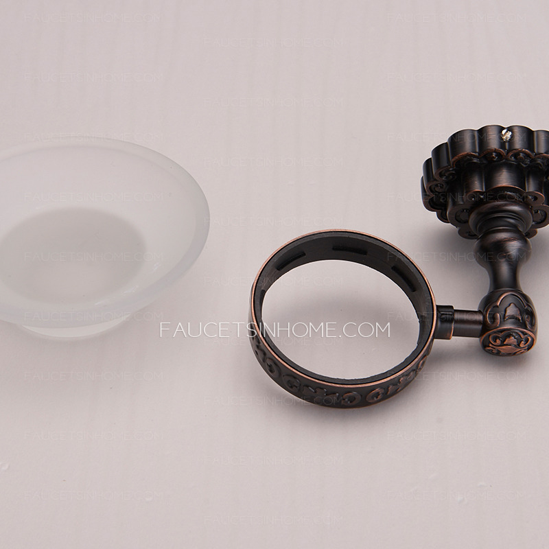 Oil Rubbed Bronze Bathroom Metal Soap Dishes