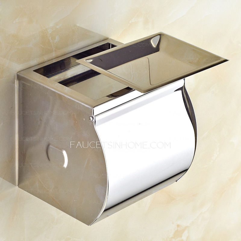 Unusual Bathroom Stainless Steel Toilet Paper Holders