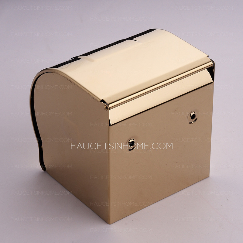Luxury Gold Bathroom Brass Toilet Paper Holders