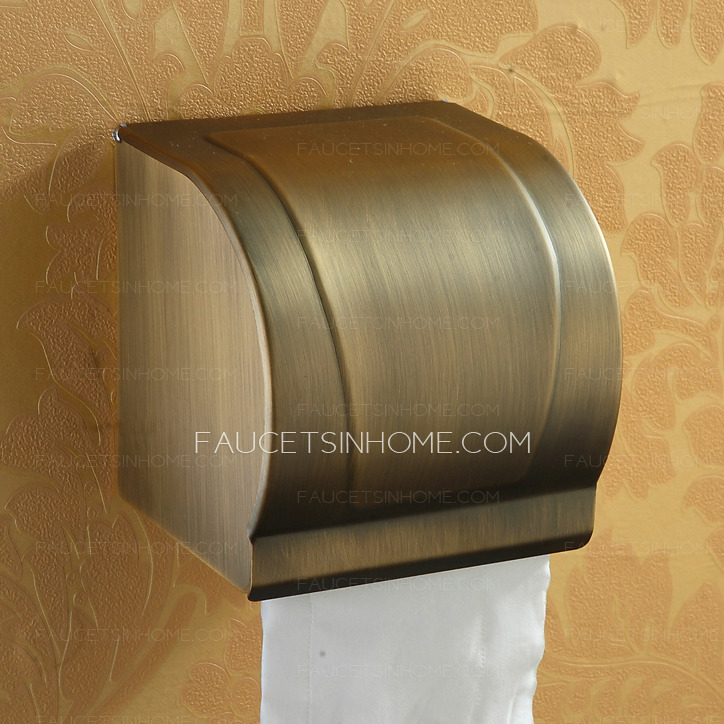 Antique Bronze Toilet Paper Holders Wall Mounted