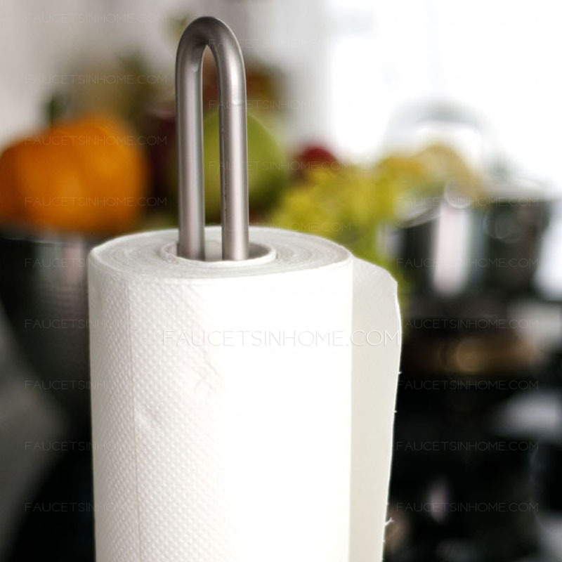 Modern Stainless Steel Freestanding Toilet Paper Roll Holders