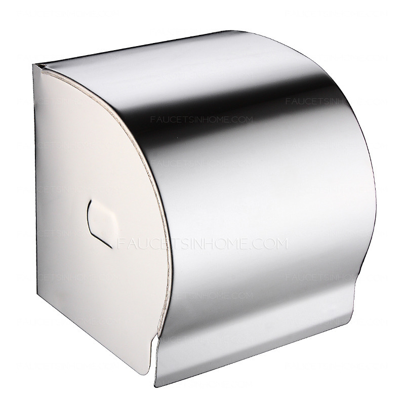 Modern Stainless Steel Metal Toilet Paper Holders