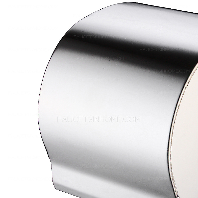 Modern Stainless Steel Metal Toilet Paper Holders