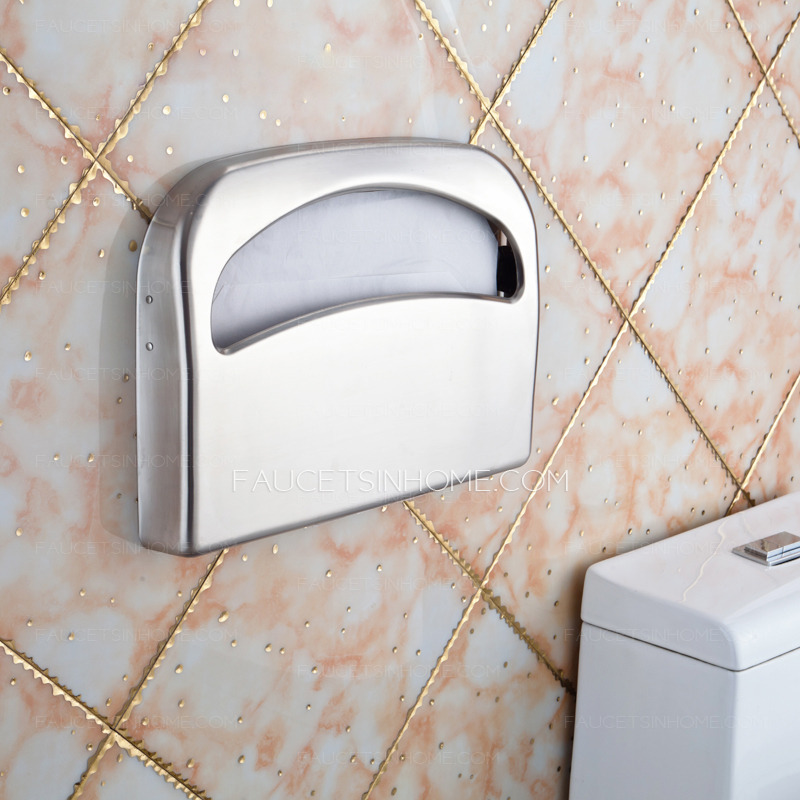 Modern Stainless Steel 1/2 Bathroom Toilet Paper Holders