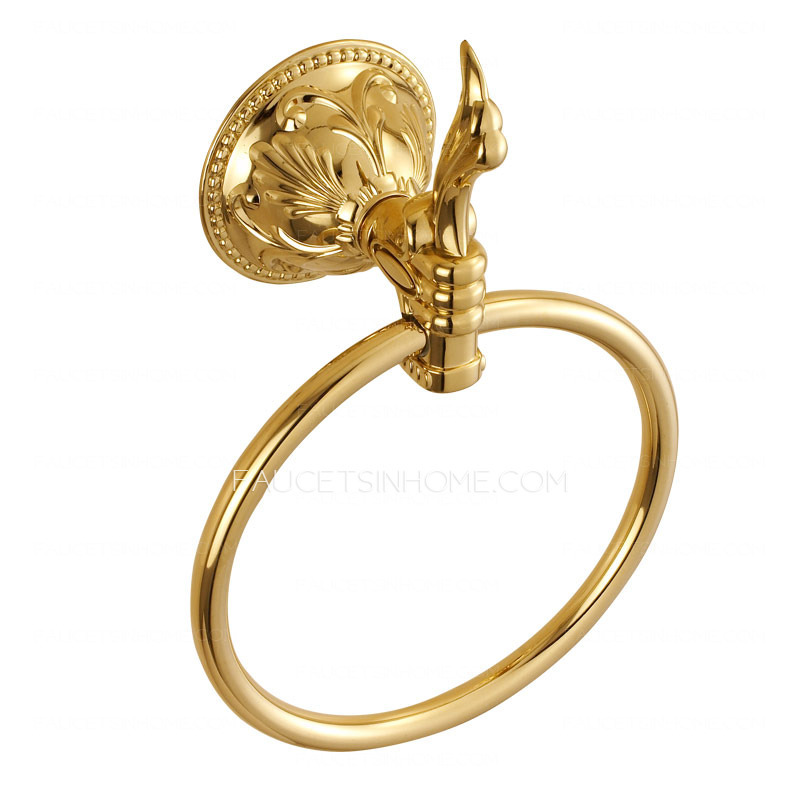 Best Designed Brass Gold Towel Rings