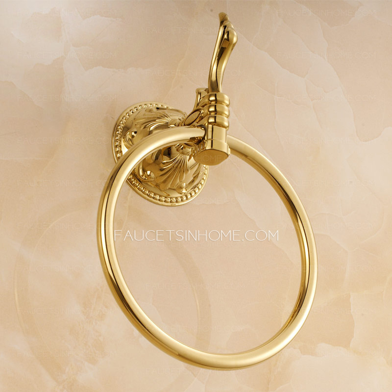 Best Designed Brass Gold Towel Rings