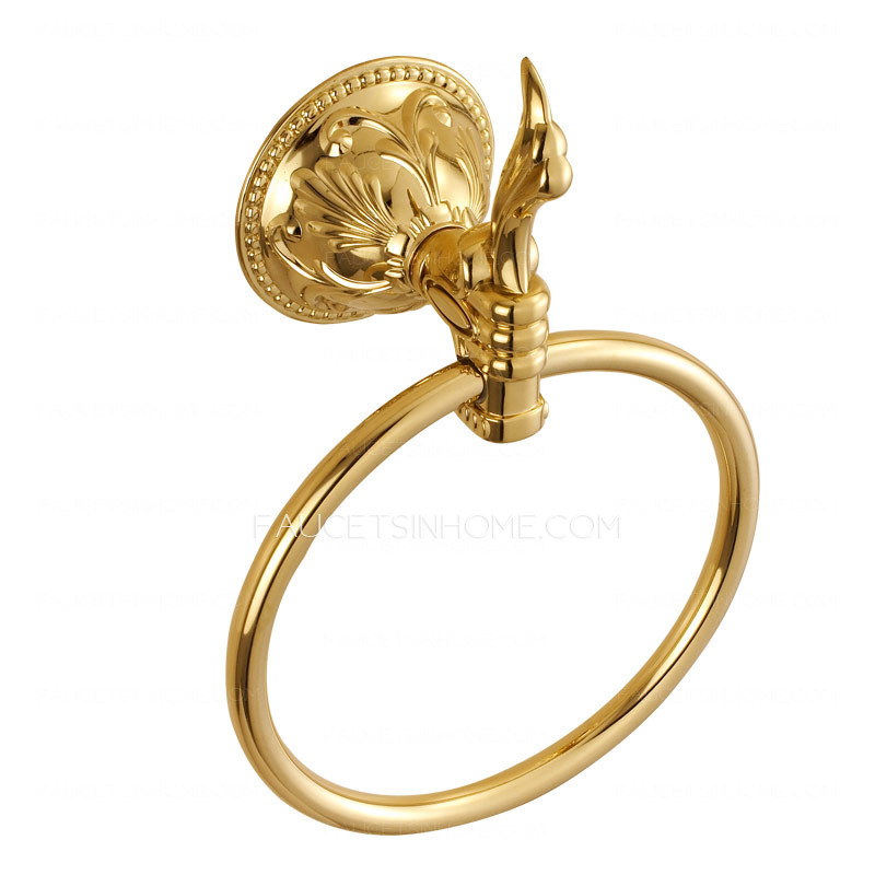 Best Designed Brass Gold Towel Rings