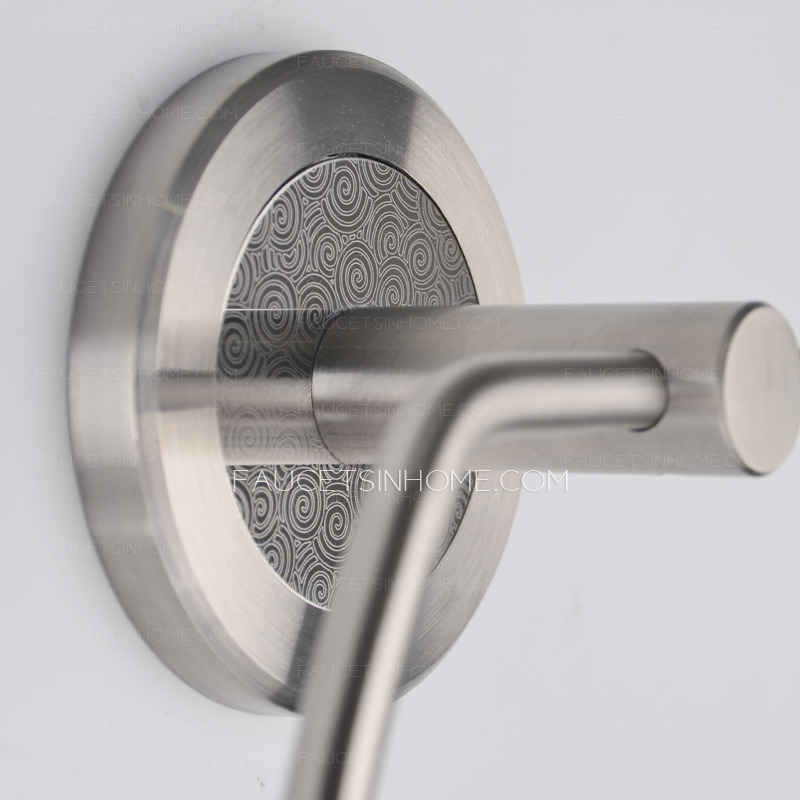 Designed Stainless Steel Brushed Nickel Towel Rings