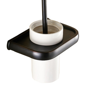 Luxury Black Oil Rubbed Bronze Toilet Brush Holder