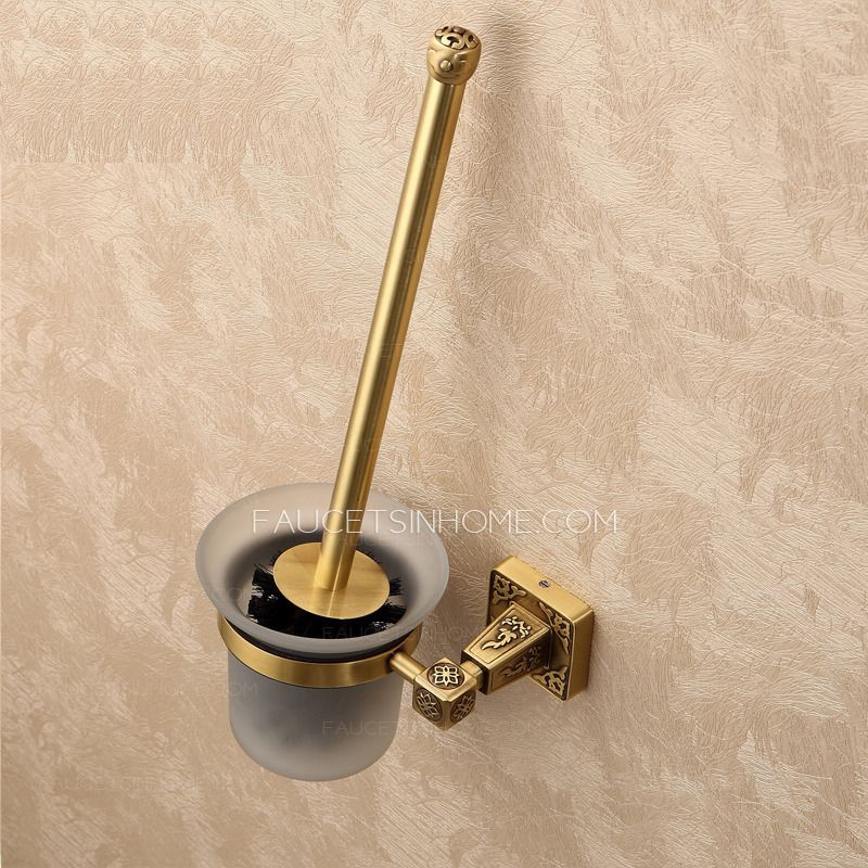 Best Quality Brass Antique Bronze Toilet Brush Holder