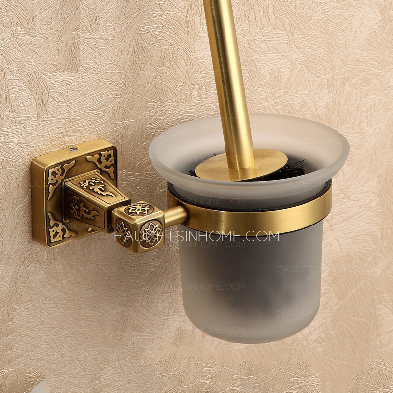 Best Quality Brass Antique Bronze Toilet Brush Holder