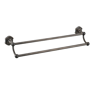 Antique Bronze Brass Double Towel Bars Bathroom