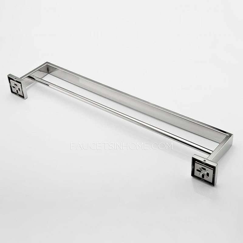 24 inch Double Towel Bars Used Stainless Steel