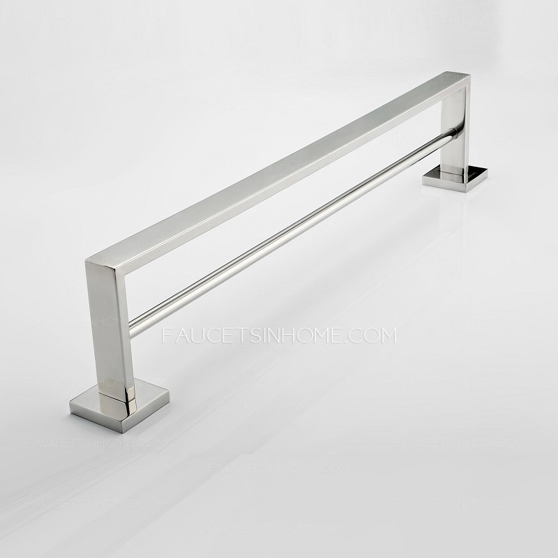 24 inch Double Towel Bars Used Stainless Steel