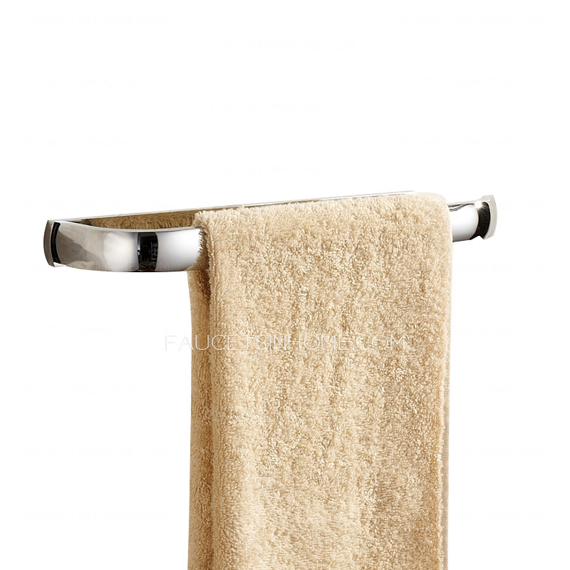 Modern Brass Single Metal Towel Bars For Bathroom