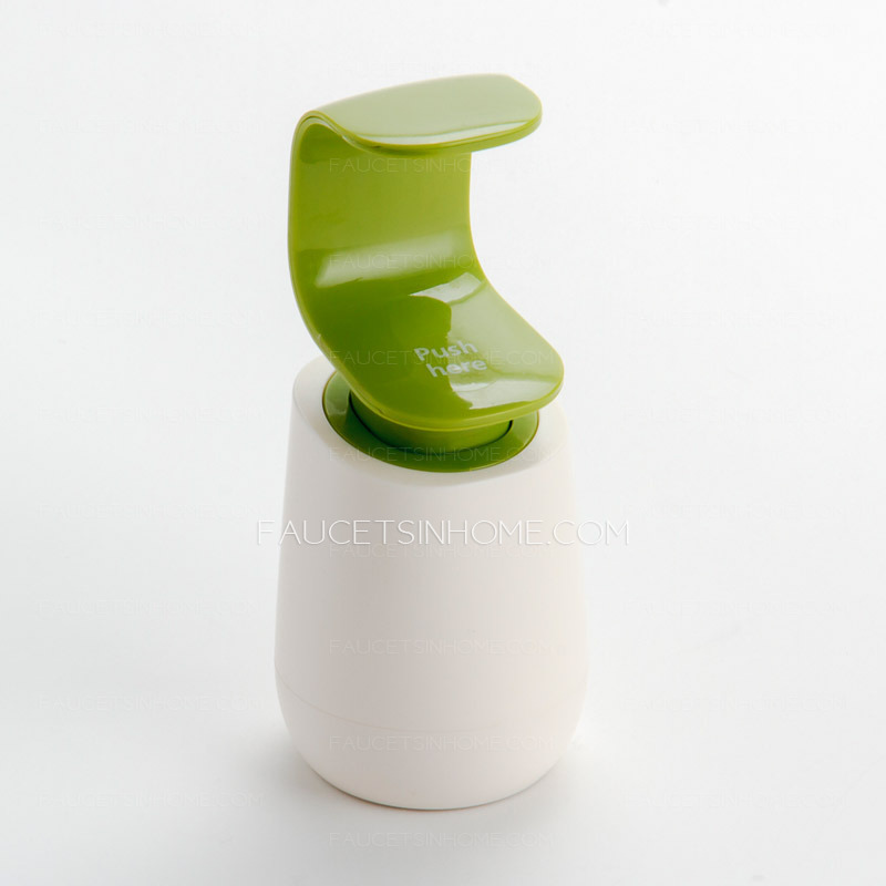Modern Green Hand Pressing Soap Dispensers