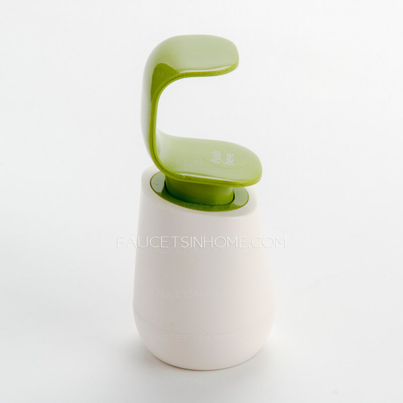 Modern Green Hand Pressing Soap Dispensers