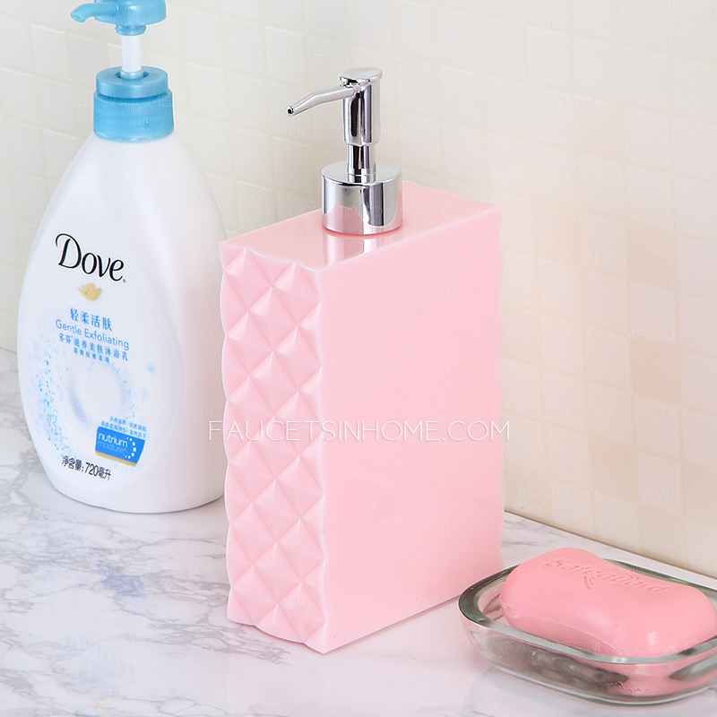 Cheap Pink Plastic Table Soap Dispensers