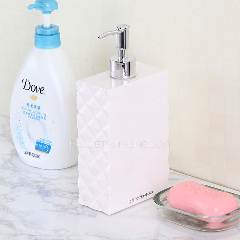 Discount White Plastic 850ml Soap Dispensers