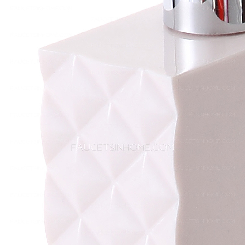 Discount White Plastic 850ml Soap Dispensers