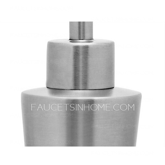 Modern Stainless Steel Table Sitting Soap Dispensers