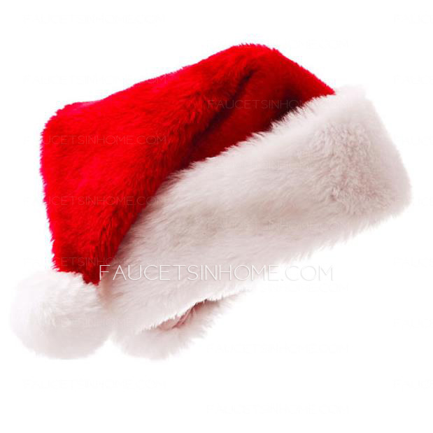 Cotton Red Christmas Hat Free Size