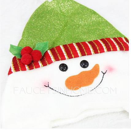 Chic Snowman Fabric Christmas Hat 19.7