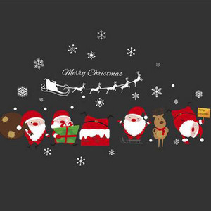 Windows Sticker Santa Claus Pattern 23.6