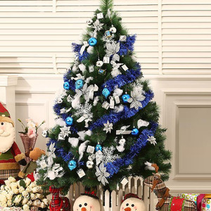 PVC Wrought Wire Blue Ornaments 59