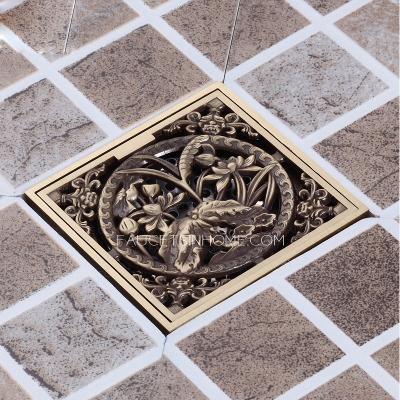 Designer Pattern For Bathroom Floor Shower Drains