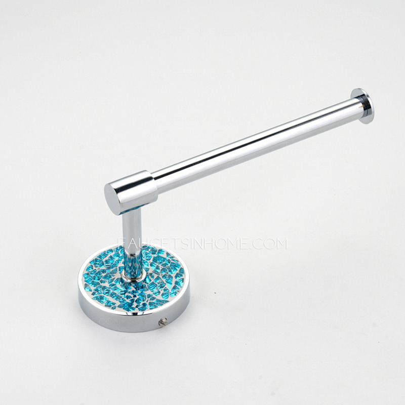 Designer Blue Metal Bathroom Accessory Sets